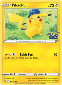Pikachu, Pokémon GO 028