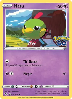 Natu, Pokémon GO 032