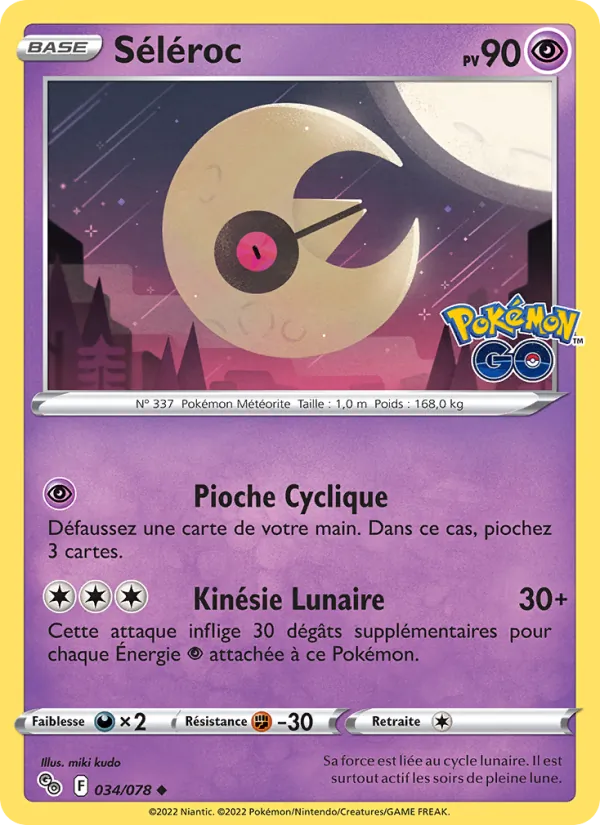 Séléroc, Pokémon GO 034
