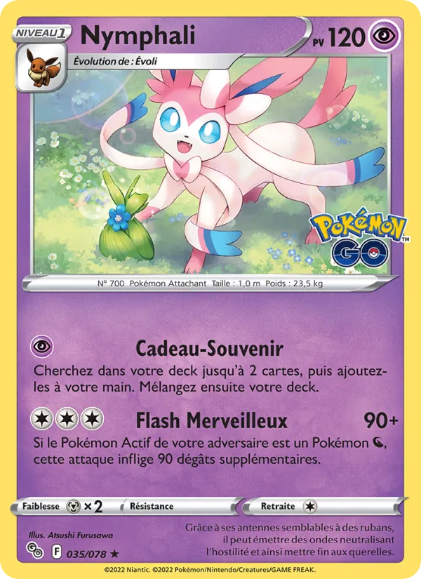 Nymphali, Pokémon GO 035