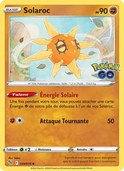 Solaroc, Pokémon GO 039