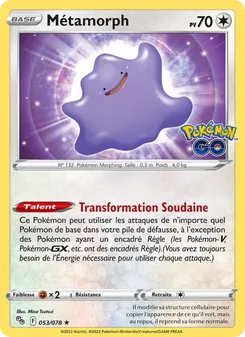 Métamorph, Pokémon GO 053