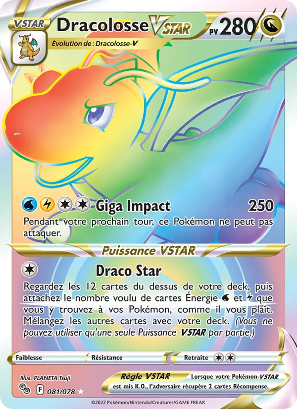 Dracolosse VSTAR, Pokémon GO 081