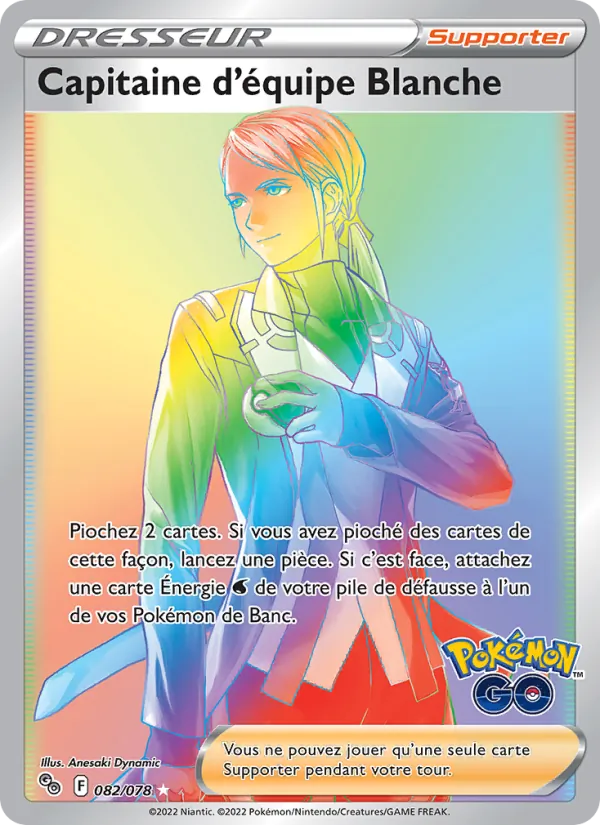 Capitaine d'équipe Blanche, Pokémon GO 082