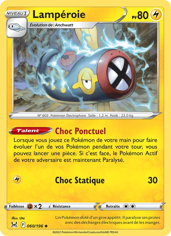 Lampéroie, Origine Perdue 060
