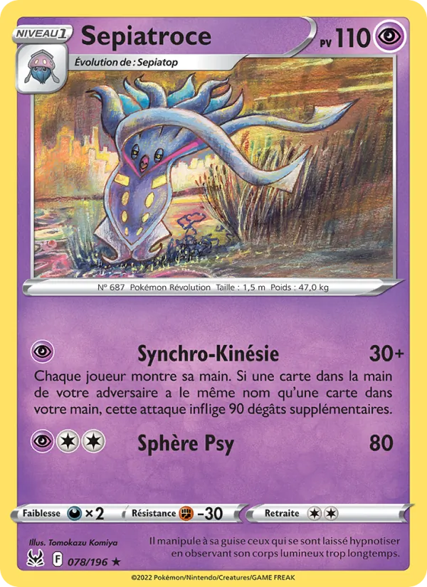 Sepiatroce, Origine Perdue 078