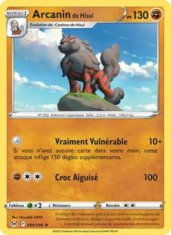 Arcanin de Hisui, Origine Perdue 084