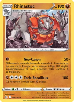Rhinastoc, Origine Perdue 091