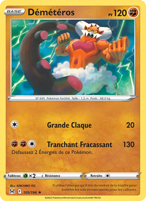 Démétéros, Origine Perdue 105