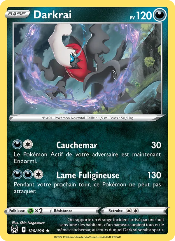 Darkrai, Origine Perdue 120
