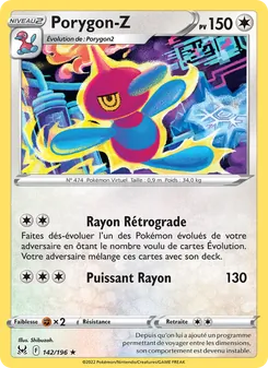 Porygon-Z, Origine Perdue 142
