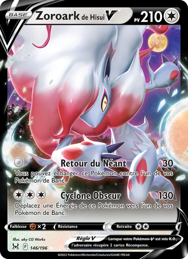Zoroark de Hisui V, Origine Perdue 146