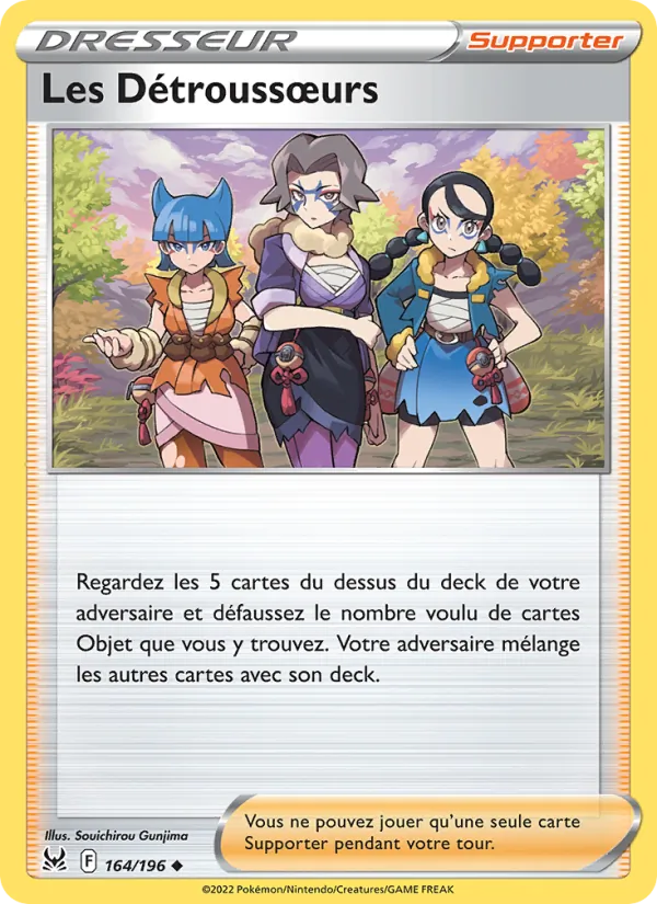 Les Détroussœurs, Origine Perdue 164