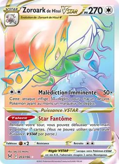 Zoroark de Hisui VSTAR, Origine Perdue 203