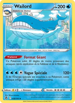 Wailord, Tempête Argentée 038