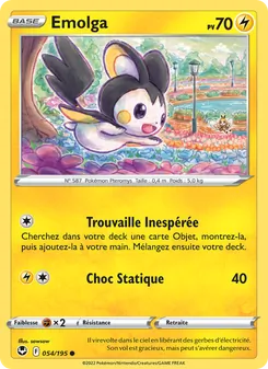 Emolga, Tempête Argentée 054