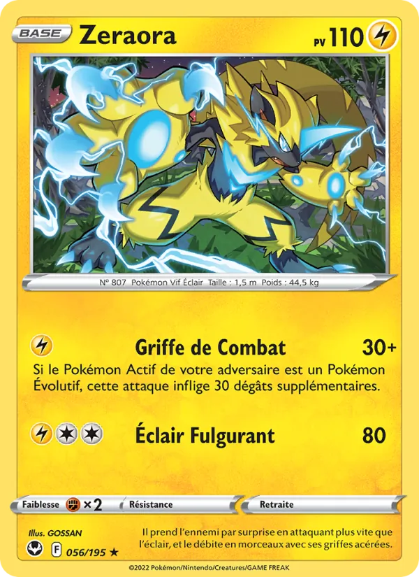 Zeraora, Tempête Argentée 056