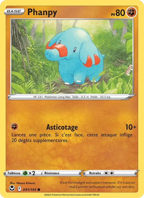Phanpy, Tempête Argentée 091