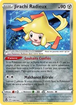 Jirachi Radieux, Tempête Argentée 120
