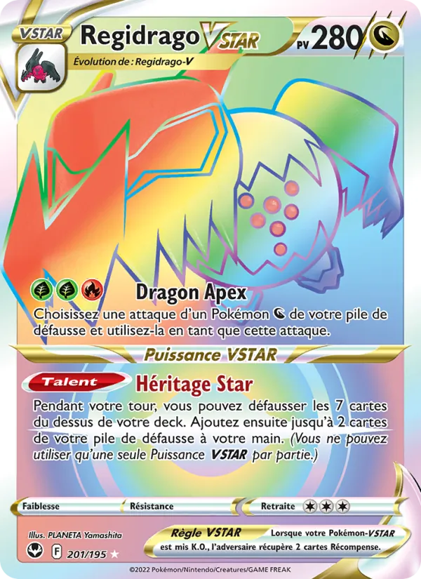 Regidrago VSTAR, Tempête Argentée 201
