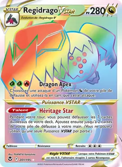 Regidrago VSTAR, Tempête Argentée 201