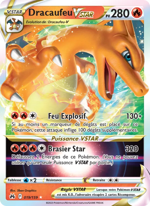 Dracaufeu VSTAR, Zénith Suprême 019