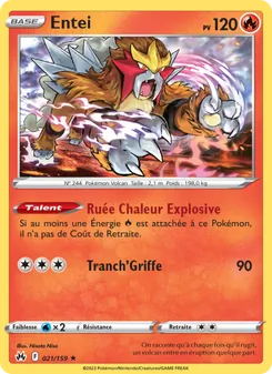 Entei, Zénith Suprême 021