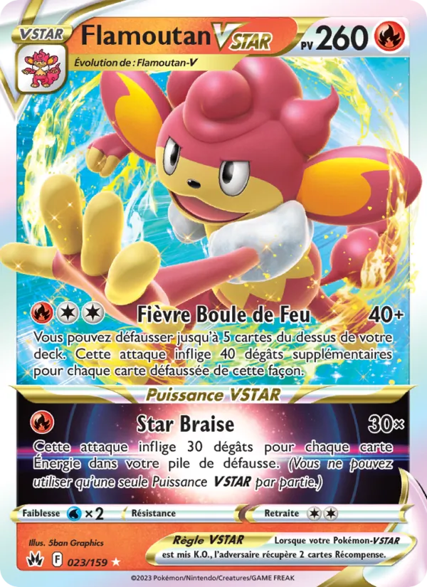 Flamoutan VSTAR, Zénith Suprême 023