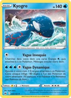 Kyogre, Zénith Suprême 036