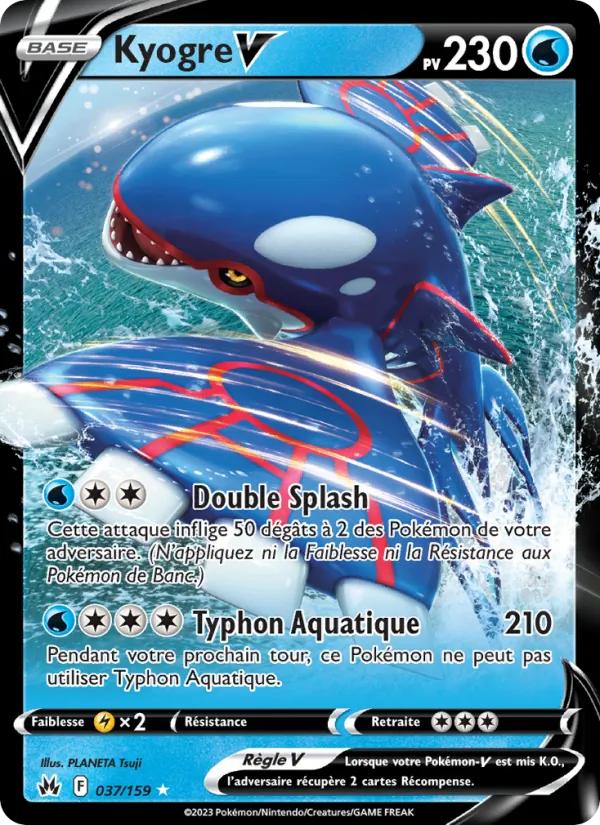 Kyogre V, Zénith Suprême 037