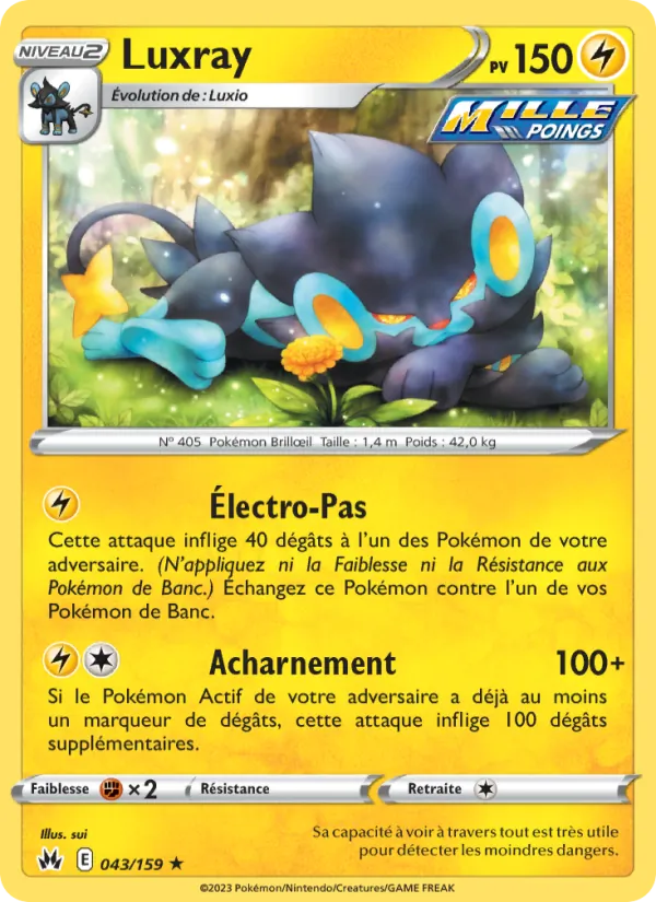 Luxray, Zénith Suprême 043