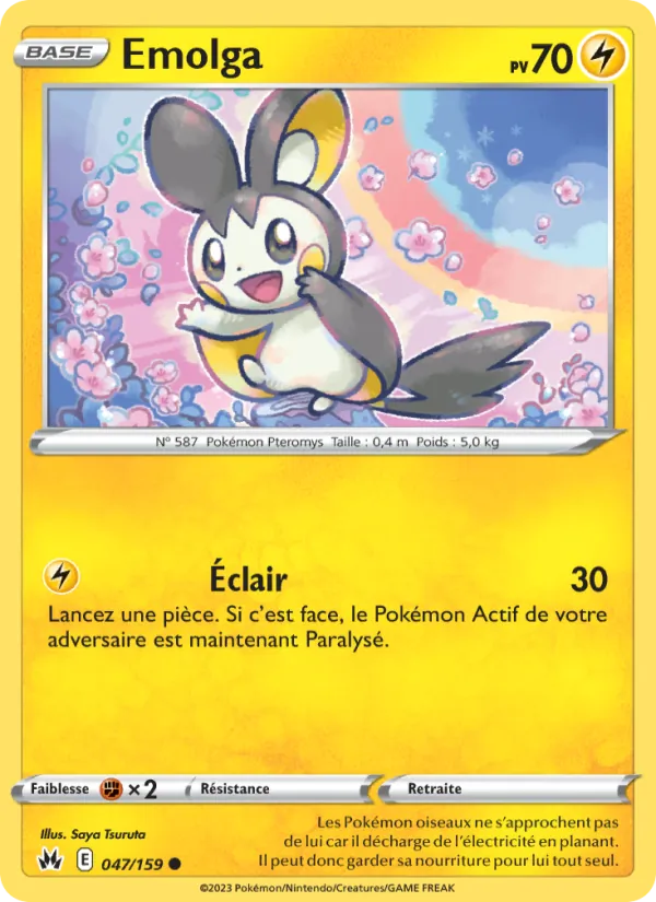 Emolga, Zénith Suprême 047
