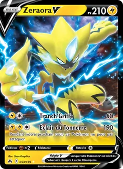 Zeraora V, Zénith Suprême 053