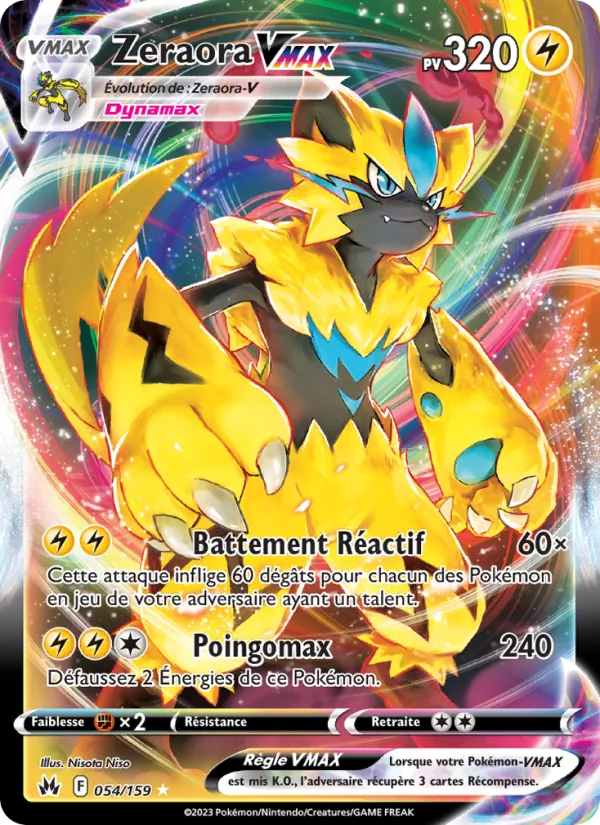 Zeraora VMAX, Zénith Suprême 054