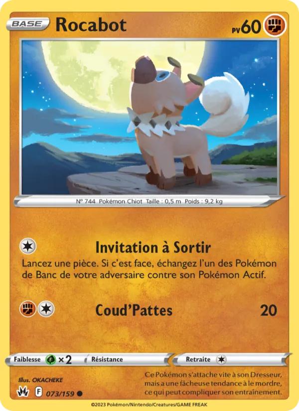 Rocabot, Zénith Suprême 073