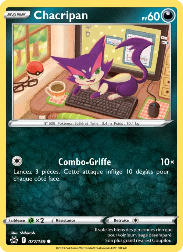 Chacripan, Zénith Suprême 077