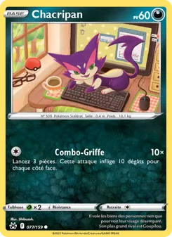 Chacripan, Zénith Suprême 077