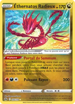 Éthernatos Radieux, Zénith Suprême 105