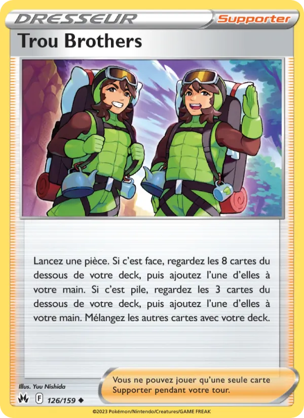 Trou Brothers, Zénith Suprême 126