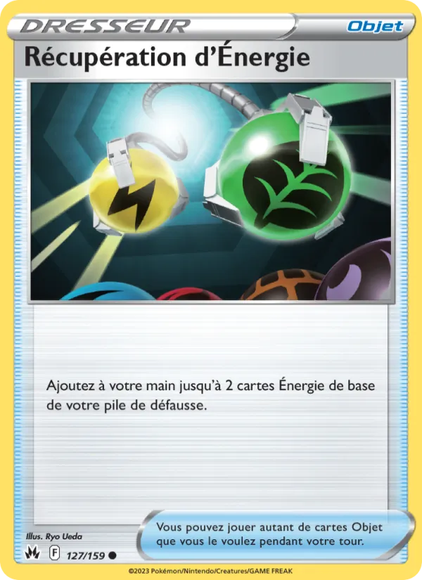 Récupération d'Énergie, Zénith Suprême 127