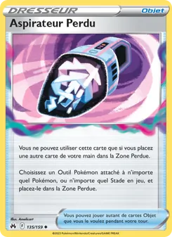Aspirateur Perdu, Zénith Suprême 135