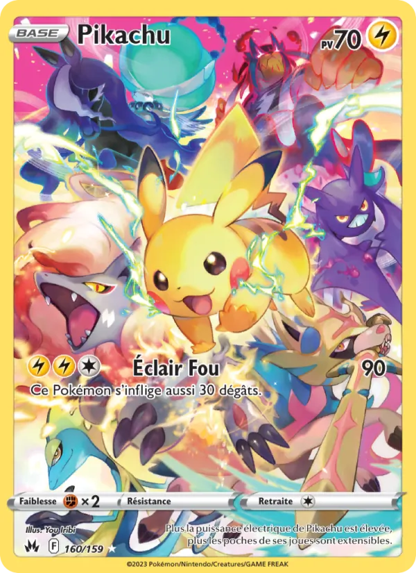 Pikachu, Zénith Suprême 160