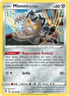 Miaouss de Galar, Clash des Rebelles 126