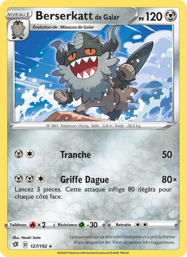 Berserkatt de Galar, Clash des Rebelles 127