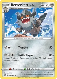 Berserkatt de Galar, Clash des Rebelles 127