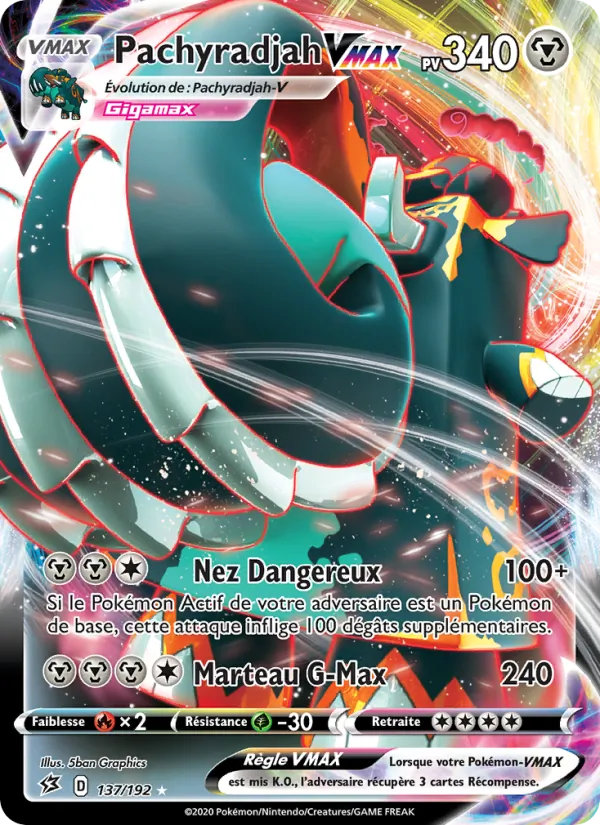 Pachyradjah VMAX, Clash des Rebelles 137