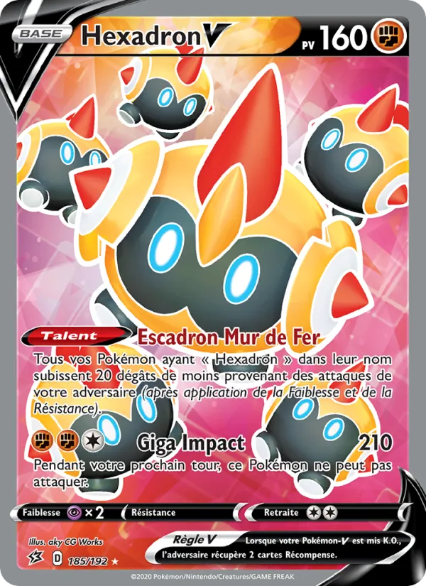 Hexadron V, Clash des Rebelles 185
