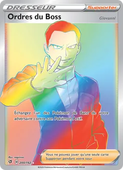 Ordres du Boss (Giovanni), Clash des Rebelles 200