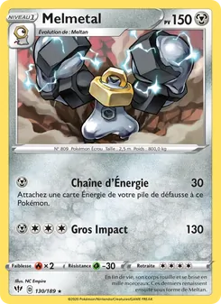 Melmetal, Ténèbres Embrasées 130