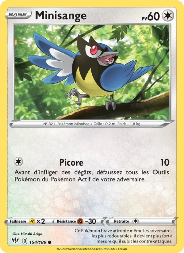 Minisange, Ténèbres Embrasées 154